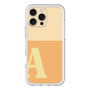 Slim Protection Premium Case［ オリジナル - initial two tone - A orange ］