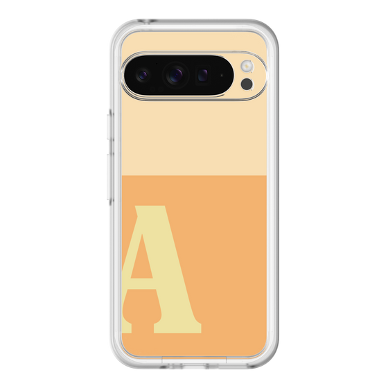 Slim Protection Premium Case［ オリジナル - initial two tone - A orange ］