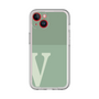 Slim Protection Premium Case［ オリジナル - initial two tone - V green ］