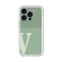 Slim Protection Premium Case［ オリジナル - initial two tone - V green ］