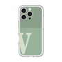 Slim Protection Premium Case［ オリジナル - initial two tone - V green ］