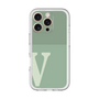 Slim Protection Premium Case［ オリジナル - initial two tone - V green ］