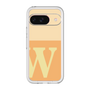 Slim Protection Premium Case［ オリジナル - initial two tone - W orange ］