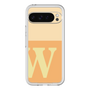 Slim Protection Premium Case［ オリジナル - initial two tone - W orange ］