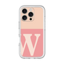 Slim Protection Premium Case［ オリジナル - initial two tone - W pink ］