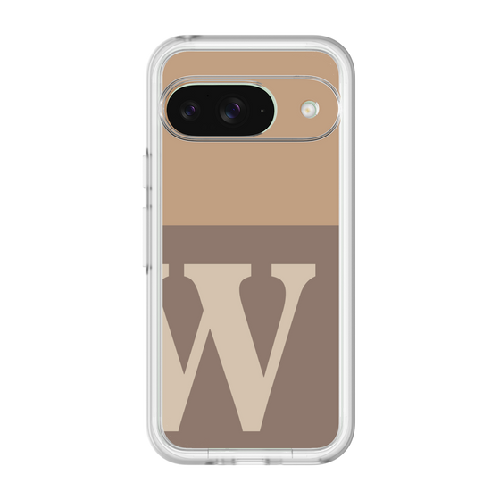Slim Protection Premium Case［ オリジナル - initial two tone - W brown ］