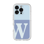 Slim Protection Premium Case［ オリジナル - initial two tone - W blue ］