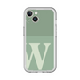 Slim Protection Premium Case［ オリジナル - initial two tone - W green ］