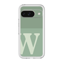 Slim Protection Premium Case［ オリジナル - initial two tone - W green ］