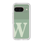 Slim Protection Premium Case［ オリジナル - initial two tone - W green ］