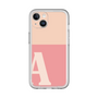 Slim Protection Premium Case［ オリジナル - initial two tone - A pink ］