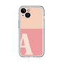 Slim Protection Premium Case［ オリジナル - initial two tone - A pink ］