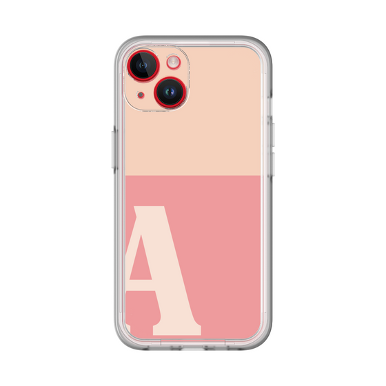 Slim Protection Premium Case［ オリジナル - initial two tone - A pink ］