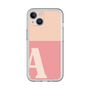 Slim Protection Premium Case［ オリジナル - initial two tone - A pink ］