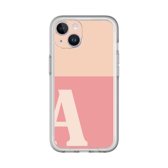 Slim Protection Premium Case［ オリジナル - initial two tone - A pink ］