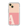 Slim Protection Premium Case［ オリジナル - initial two tone - A pink ］