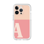 Slim Protection Premium Case［ オリジナル - initial two tone - A pink ］