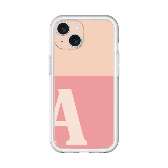 Slim Protection Premium Case［ オリジナル - initial two tone - A pink ］