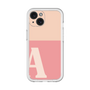 Slim Protection Premium Case［ オリジナル - initial two tone - A pink ］