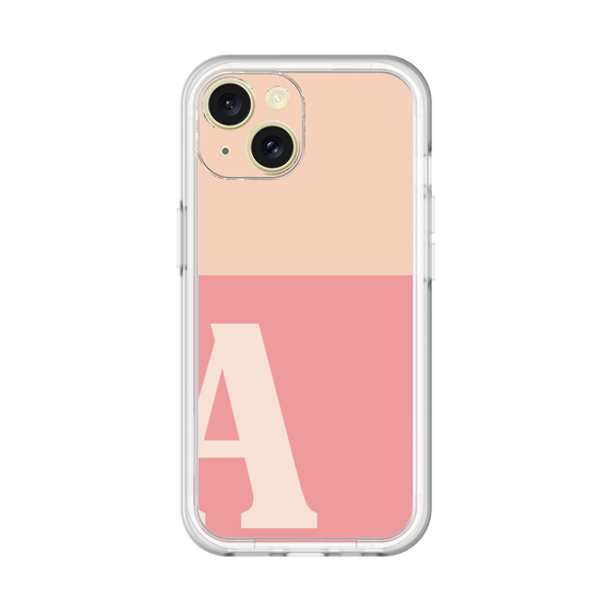 Slim Protection Premium Case［ オリジナル - initial two tone - A pink ］