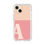 Slim Protection Premium Case［ オリジナル - initial two tone - A pink ］