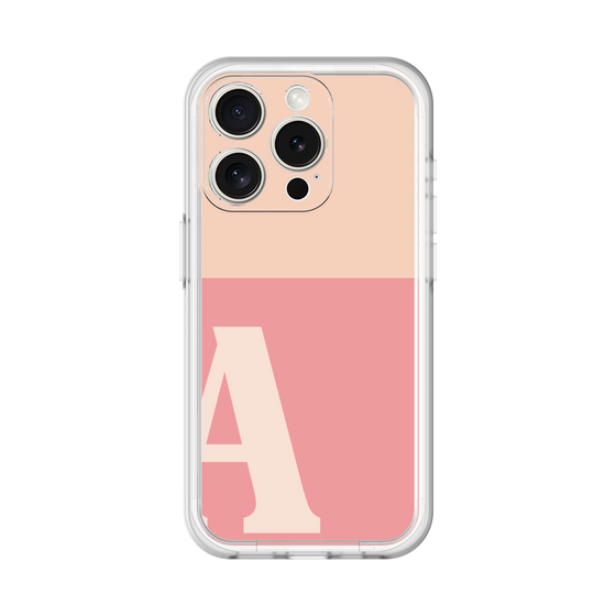 Slim Protection Premium Case［ オリジナル - initial two tone - A pink ］