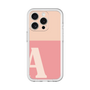 Slim Protection Premium Case［ オリジナル - initial two tone - A pink ］