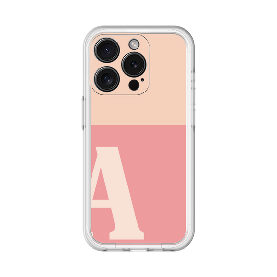 Slim Protection Premium Case［ オリジナル - initial two tone - A pink ］