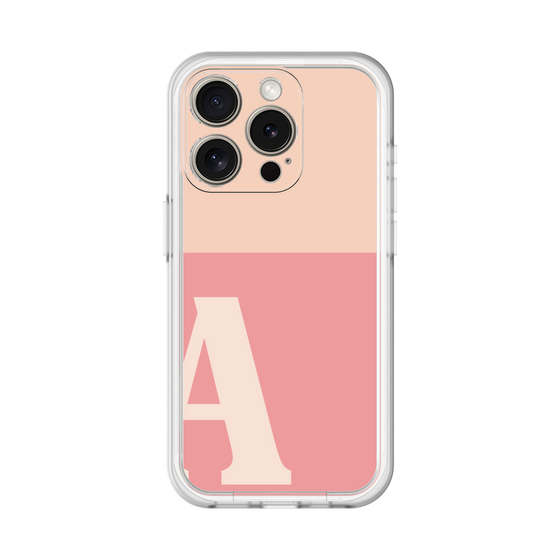 Slim Protection Premium Case［ オリジナル - initial two tone - A pink ］