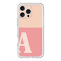 Slim Protection Premium Case［ オリジナル - initial two tone - A pink ］