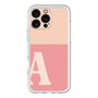 Slim Protection Premium Case［ オリジナル - initial two tone - A pink ］