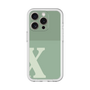 Slim Protection Premium Case［ オリジナル - initial two tone - X green ］