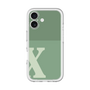 Slim Protection Premium Case［ オリジナル - initial two tone - X green ］