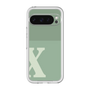 Slim Protection Premium Case［ オリジナル - initial two tone - X green ］
