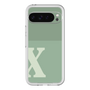 Slim Protection Premium Case［ オリジナル - initial two tone - X green ］