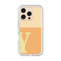Slim Protection Premium Case［ オリジナル - initial two tone - Y orange ］