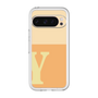 Slim Protection Premium Case［ オリジナル - initial two tone - Y orange ］