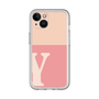 Slim Protection Premium Case［ オリジナル - initial two tone - Y pink ］