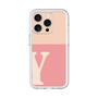 Slim Protection Premium Case［ オリジナル - initial two tone - Y pink ］