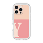 Slim Protection Premium Case［ オリジナル - initial two tone - Y pink ］