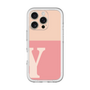 Slim Protection Premium Case［ オリジナル - initial two tone - Y pink ］
