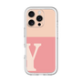 Slim Protection Premium Case［ オリジナル - initial two tone - Y pink ］
