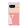 Slim Protection Premium Case［ オリジナル - initial two tone - Y pink ］