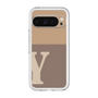 Slim Protection Premium Case［ オリジナル - initial two tone - Y brown ］