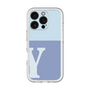 Slim Protection Premium Case［ オリジナル - initial two tone - Y blue ］