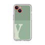 Slim Protection Premium Case［ オリジナル - initial two tone - Y green ］