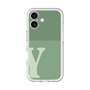 Slim Protection Premium Case［ オリジナル - initial two tone - Y green ］