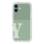 Slim Protection Premium Case［ オリジナル - initial two tone - Y green ］