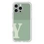 Slim Protection Premium Case［ オリジナル - initial two tone - Y green ］