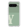 Slim Protection Premium Case［ オリジナル - initial two tone - Y green ］